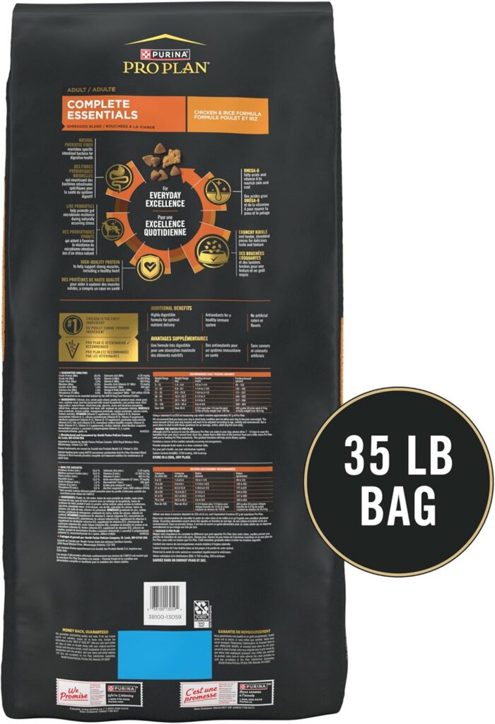 Purina Pro Plan 35 lb Chicken and Rice: Best Nutrition Purina Pro Plan 35 lb Chicken and Rice: Best Nutrition