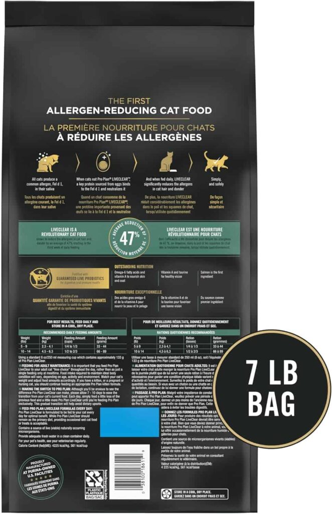 Purina Pro Plan LIVECLEAR salmon and rice, Purina Pro Plan LIVECLEAR salmon and rice,