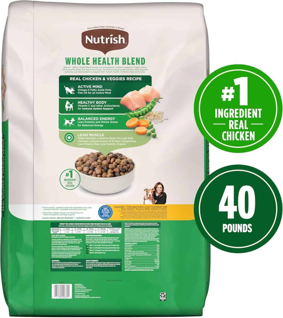 Rachael Ray chicken and veggies dog food real chicken is Key Ingredients Rachael Ray chicken and veggies dog food real chicken is Key Ingredients