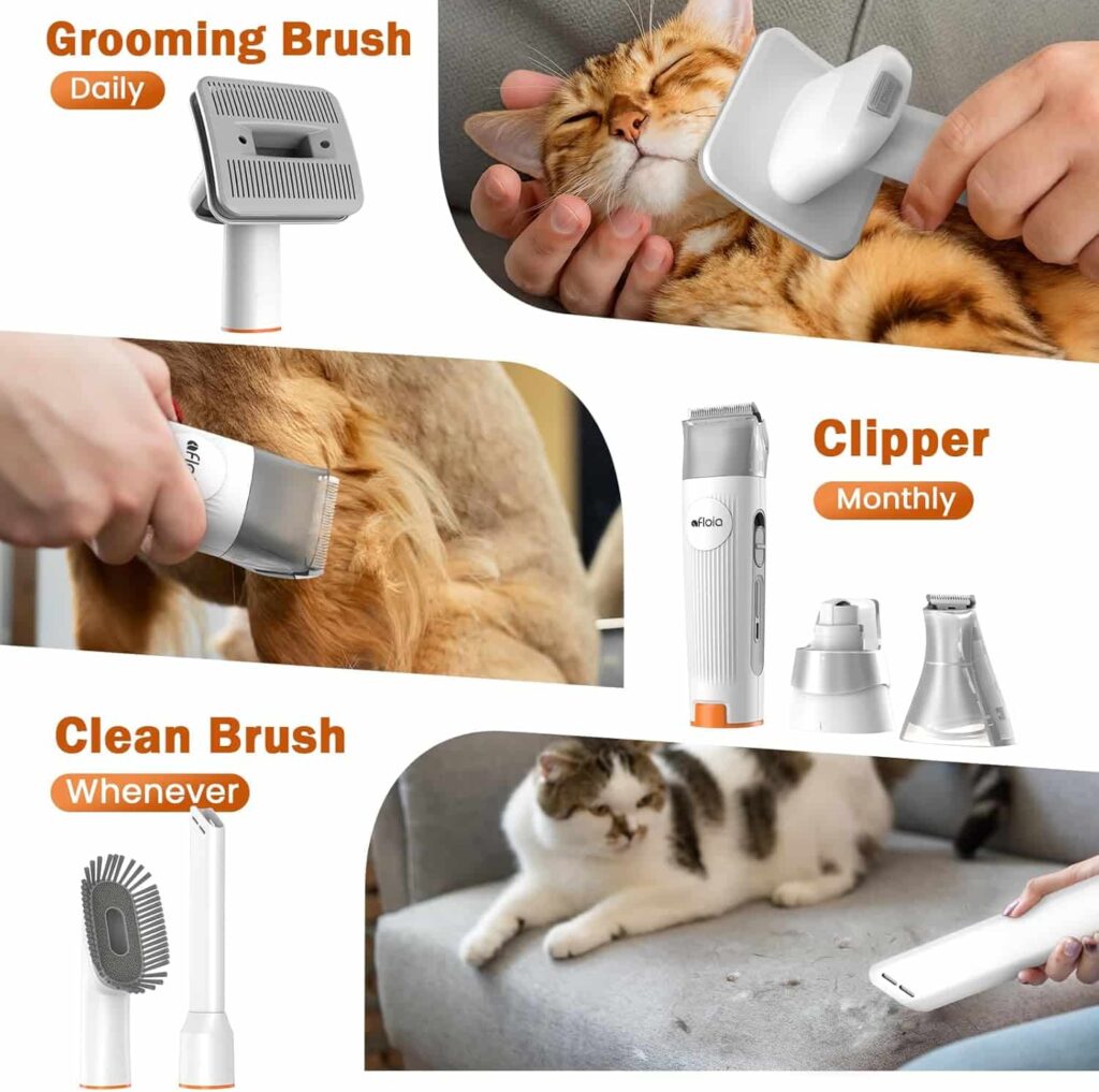 Afloia dog grooming kit & vacuum suction Grooming Techniques Afloia dog grooming kit & vacuum suction Grooming Techniques