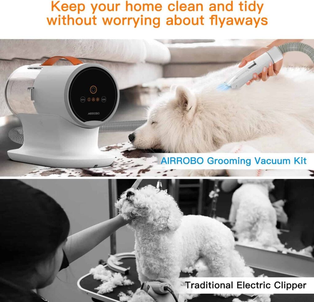 Airrobo Pg100 Pet Grooming Vacuum Attachment Tools Airrobo Pg100 Pet Grooming Vacuum Attachment Tools