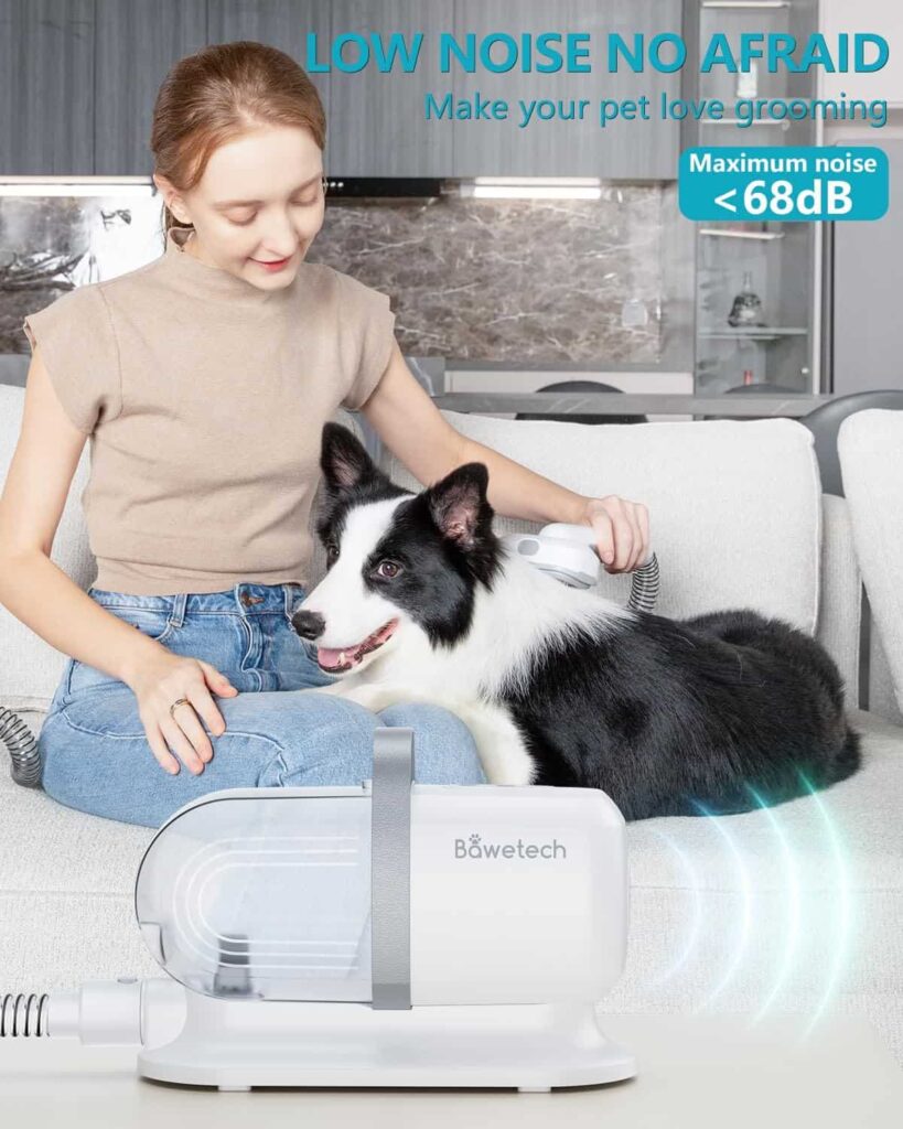 Bawetech Grooming 5-in-1 Dog Grooming Vacuum, low noise level Bawetech Grooming 5-in-1 Dog Grooming Vacuum, low noise level