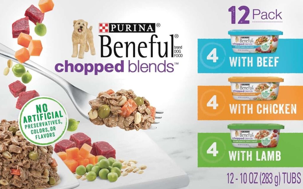 Beneful Chopped Blends 12 Pack by Purina Best for Your Dog Beneful Chopped Blends 12 Pack by Purina Best for Your Dog