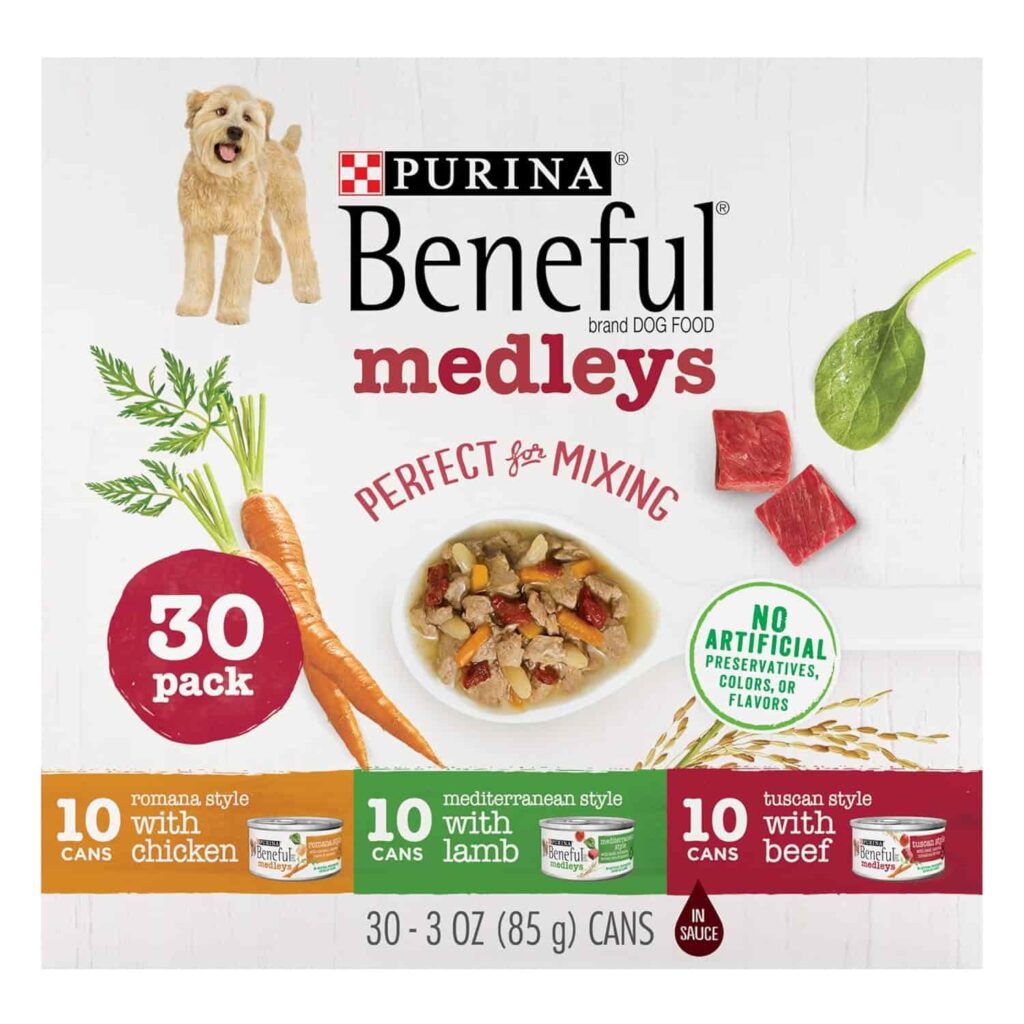 Beneful Medleys 30 Pack Wet Dog Food Best Joy for Tails! Beneful Medleys 30 Pack Wet Dog Food Best Joy for Tails!
