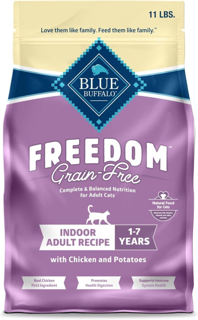 Blue Buffalo Freedom Grain Free Chicken Cat Food 11 lb Best Perfect food Blue Buffalo Freedom Grain Free Chicken Cat Food 11 lb Best Perfect food