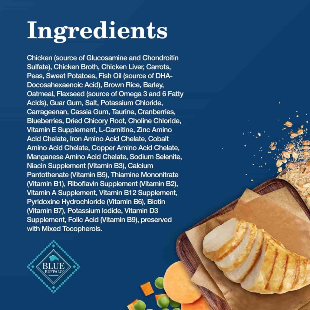 Blue Buffalo Senior Wet Dog Food quality ingredients used Blue Buffalo Senior Wet Dog Food quality ingredients used