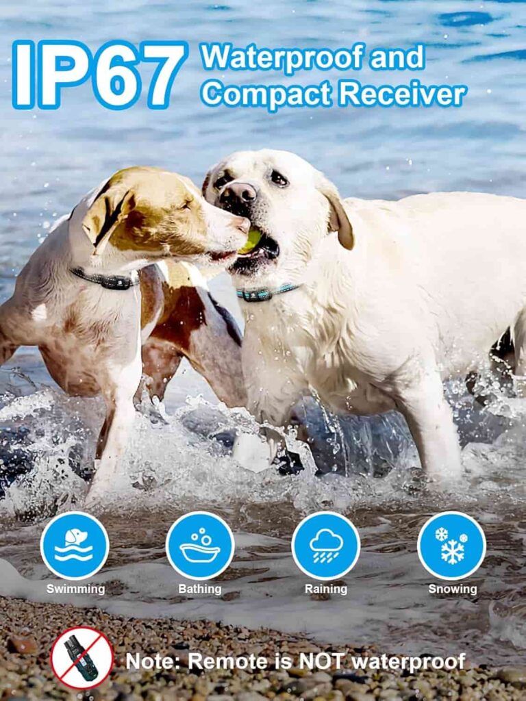 Bousnic Dog Shock Collar 2 Dogs Waterproof And Durable Materials Bousnic Dog Shock Collar 2 Dogs Waterproof And Durable Materials