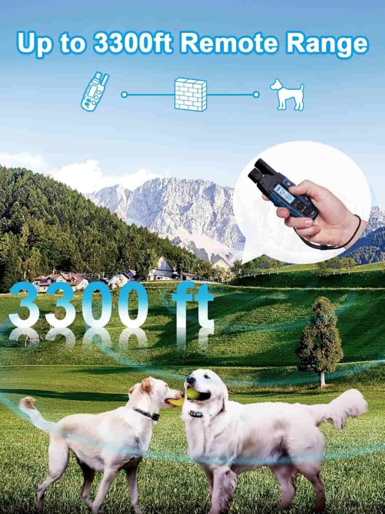 Bousnic Dog Shock Collar 2 Dogs remote range Bousnic Dog Shock Collar 2 Dogs remote range