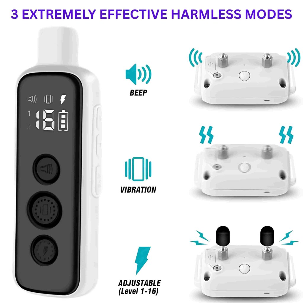 Bousnic Dog Shock Collar for 2 Dogs Electric Ease Of Use Bousnic Dog Shock Collar for 2 Dogs Electric Ease Of Use