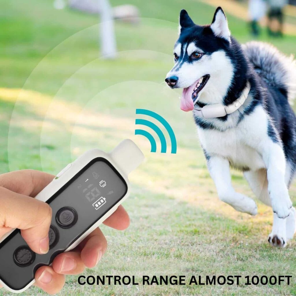 Bousnic Dog Shock Collar for 2 Dogs Electric Range Of Control Bousnic Dog Shock Collar for 2 Dogs Electric Range Of Control