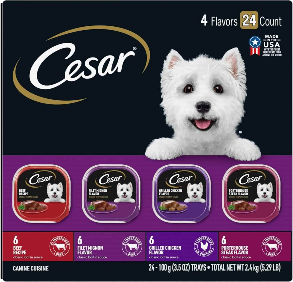 Cesar Classic Loaf in Sauce Beef Recipe 3.5 oz Savor Best Cesar Classic Loaf in Sauce Beef Recipe 3.5 oz Savor Best