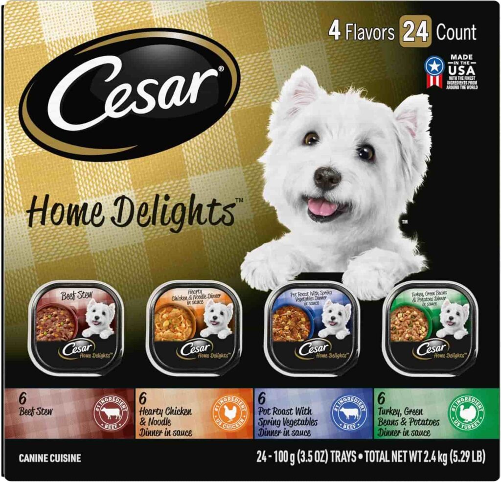 Cesar Home Delights Wet Dog Food 3.5 oz Best for Your Pup Cesar Home Delights Wet Dog Food 3.5 oz Best for Your Pup