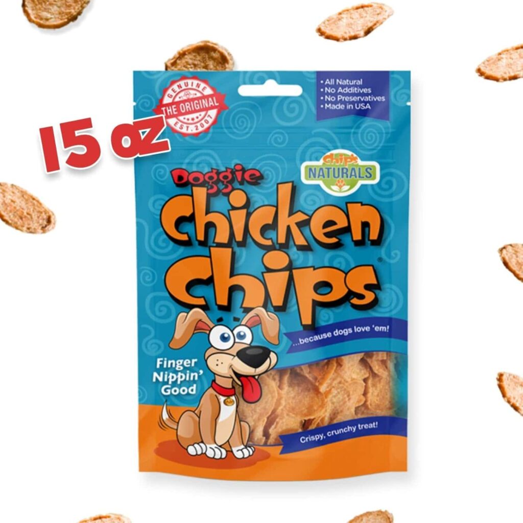Chip's Naturals Doggie Chicken Chips 15 oz Best For Pooch! Chip's Naturals Doggie Chicken Chips 15 oz Best For Pooch!