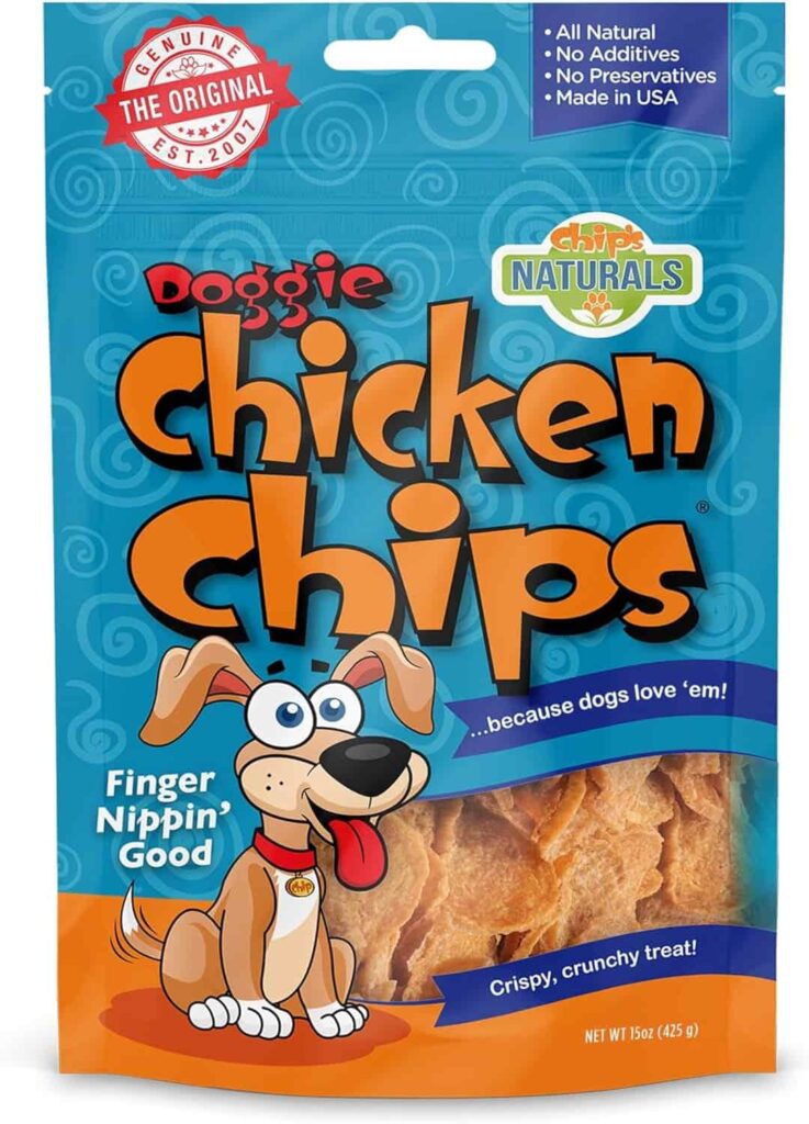 Chip's Naturals Doggie Chicken Chips Pooch Perfection! Chip's Naturals Doggie Chicken Chips Pooch Perfection!