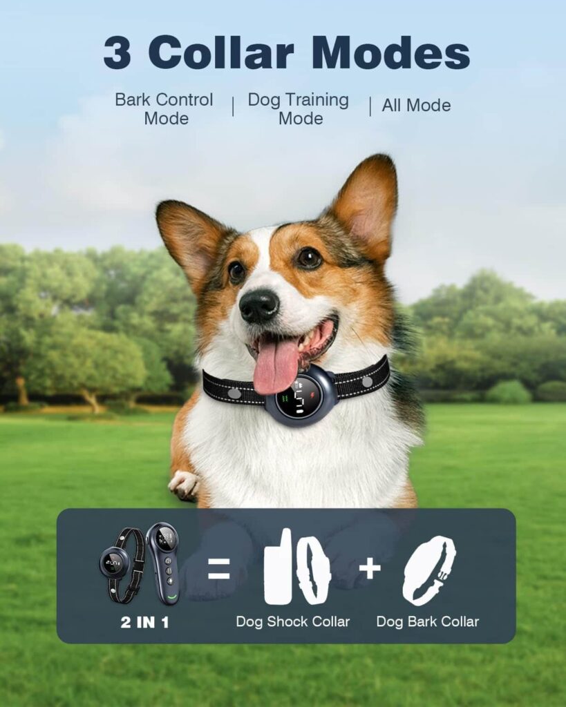 Colofrog Dog Collar 2-in-1, 3 collar modes Colofrog Dog Collar 2-in-1, 3 collar modes