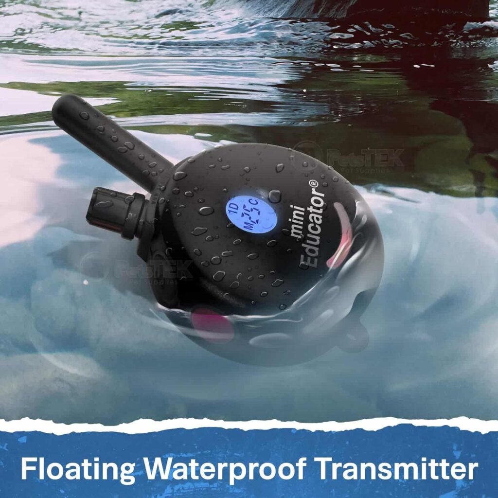 Educator ET-300 Black Dog Training Collar Water Resistance Educator ET-300 Black Dog Training Collar Water Resistance