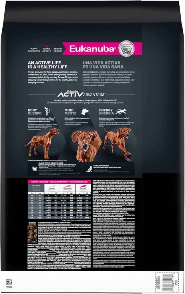 Eukanuba adult large breed dry dog food maintain quality control Eukanuba adult large breed dry dog food maintain quality control