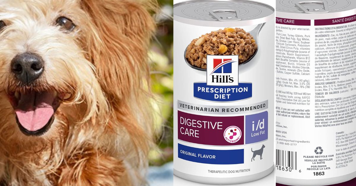 Hill's Low Fat Dog Food for Pancreatitis