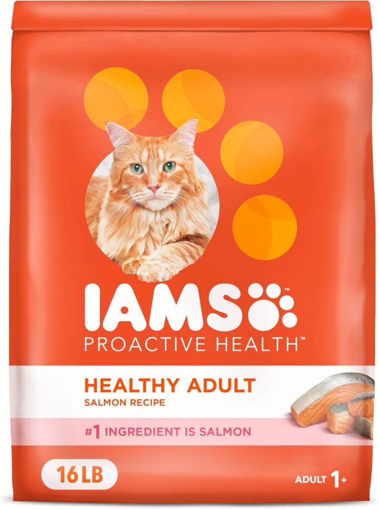 IAMS Salmon Cat Food 16 lb Best Choice for Felines!