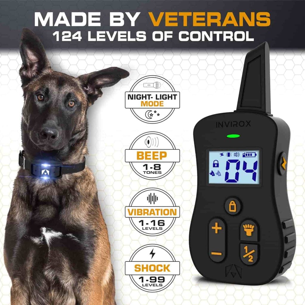 Invirox Dog Shock Collar Ultra K9 modes Invirox Dog Shock Collar Ultra K9 modes