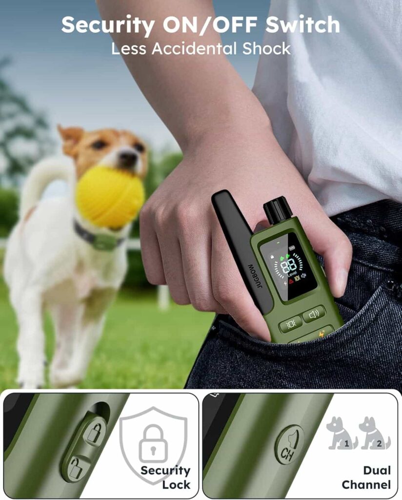 Jugbow Dog Shock Collar 2 Dogs security system Jugbow Dog Shock Collar 2 Dogs security system