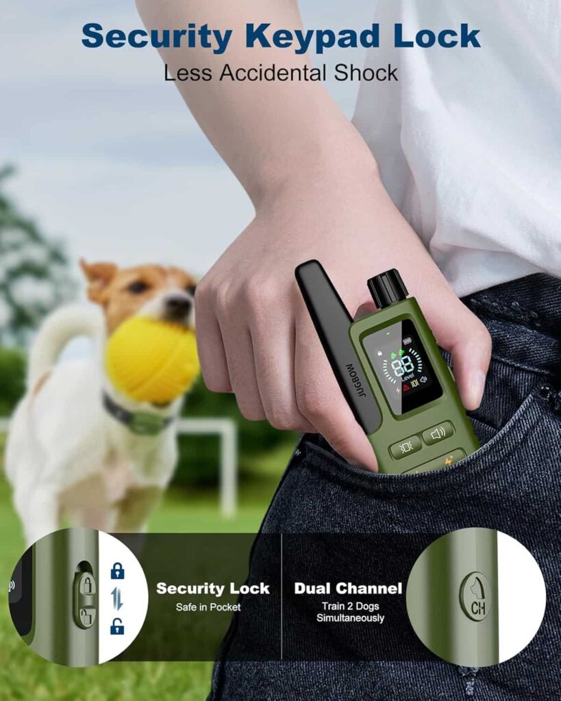 Jugbow Dog Shock Collar 4200FT Safety Precautions Jugbow Dog Shock Collar 4200FT Safety Precautions