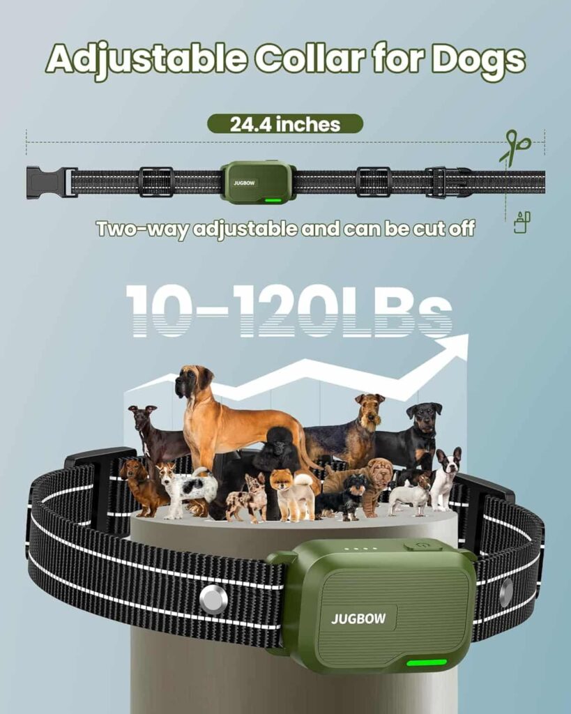 Jugbow dog shock collar 3300 FT adjustable collar Jugbow dog shock collar 3300 FT adjustable collar