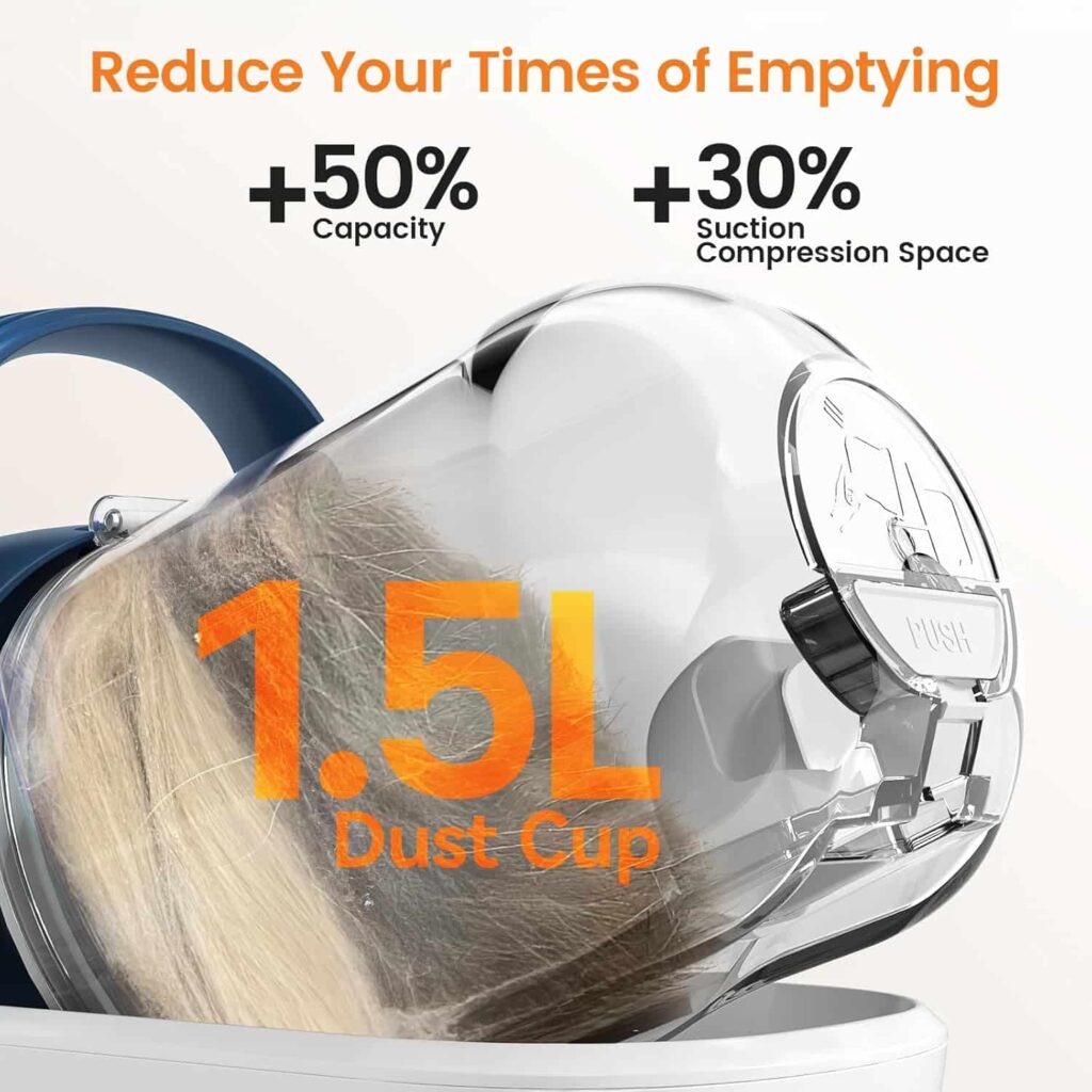 Oneisall Dog Grooming Kit large dust cup Oneisall Dog Grooming Kit large dust cup