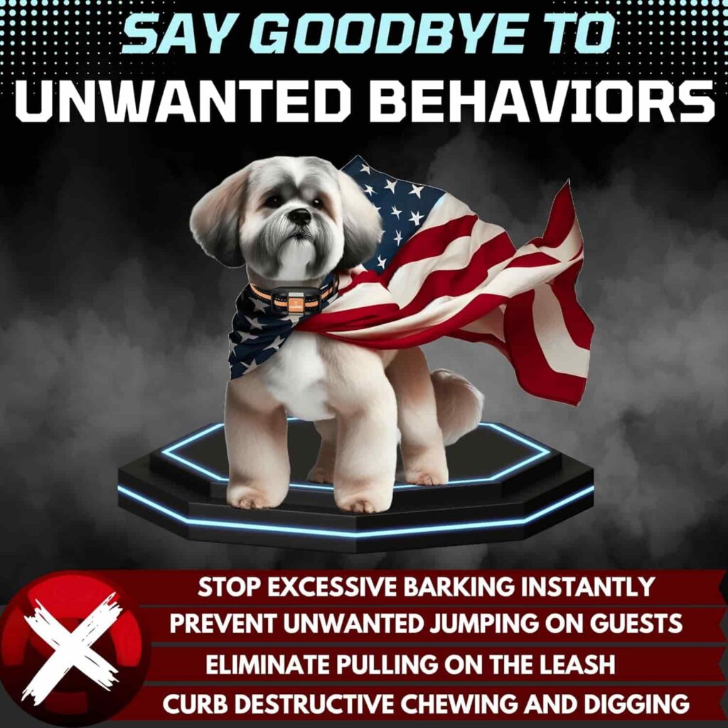 PAWPRO dog training collar makes no unwanted behaviors PAWPRO dog training collar makes no unwanted behaviors