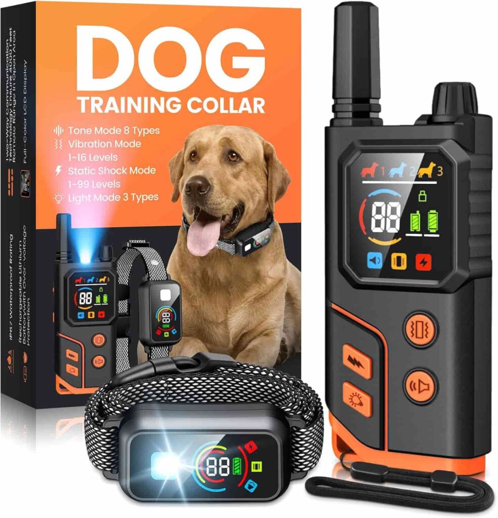 POMPONGO Dog Training Collar 4000FT Best in Obedience! POMPONGO Dog Training Collar 4000FT Best in Obedience!