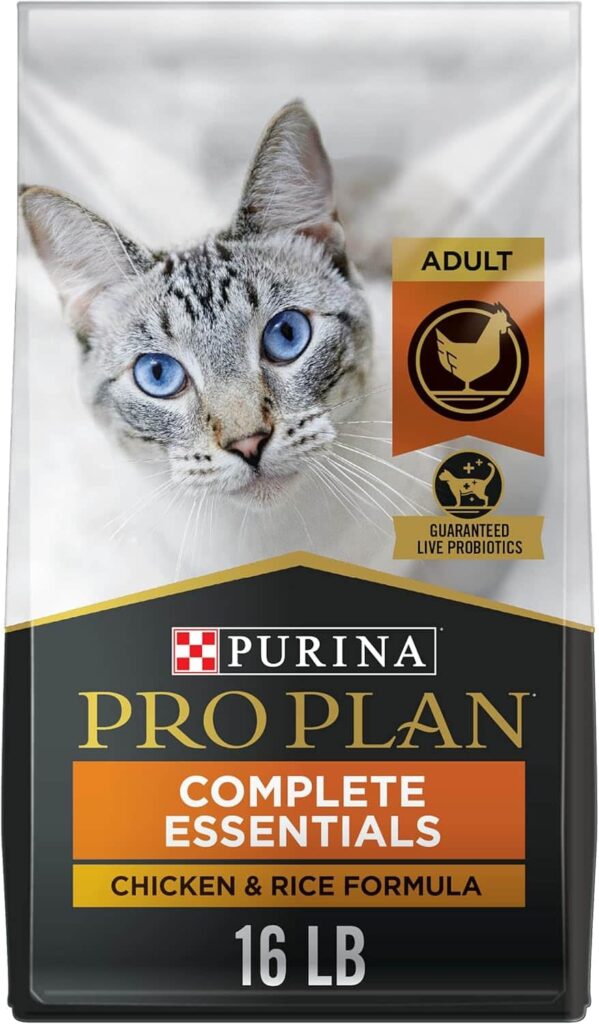 Purina Pro Plan Complete Essentials Chicken and Rice cat food 16 lb. Best Feline Feast! Purina Pro Plan Complete Essentials Chicken and Rice cat food 16 lb. Best Feline Feast!