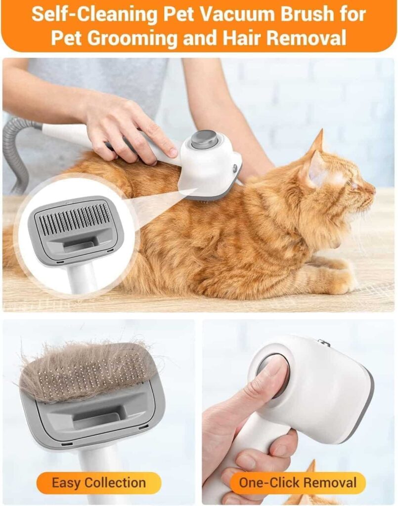 Simple way pet grooming vacuum 6 in 1, How To Use Simple way pet grooming vacuum 6 in 1, How To Use