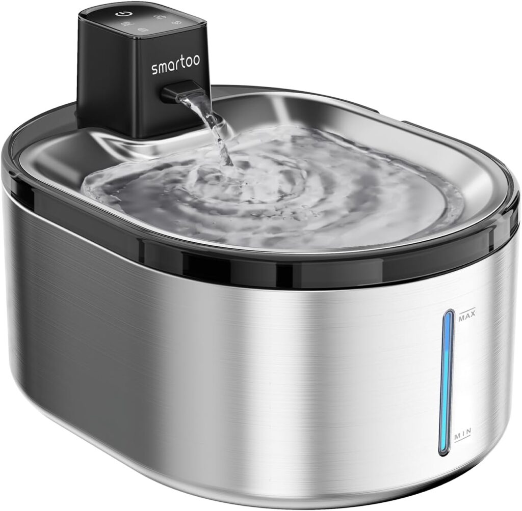 Smartoo Wireless Cat Water Fountain 4.5L Best Hydration! Smartoo Wireless Cat Water Fountain 4.5L Best Hydration!