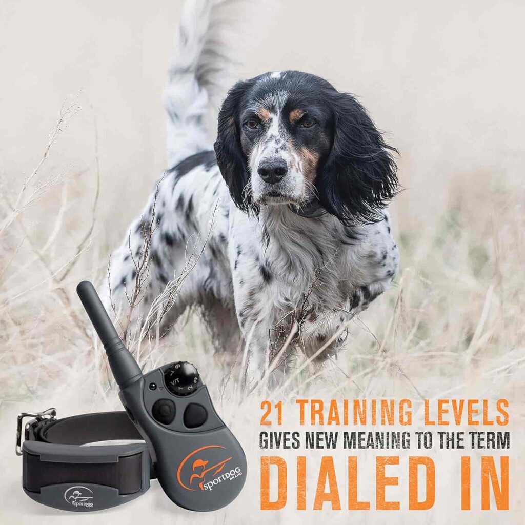 Sportdog E Collar Fieldtrainer Training levels Sportdog E Collar Fieldtrainer Training levels