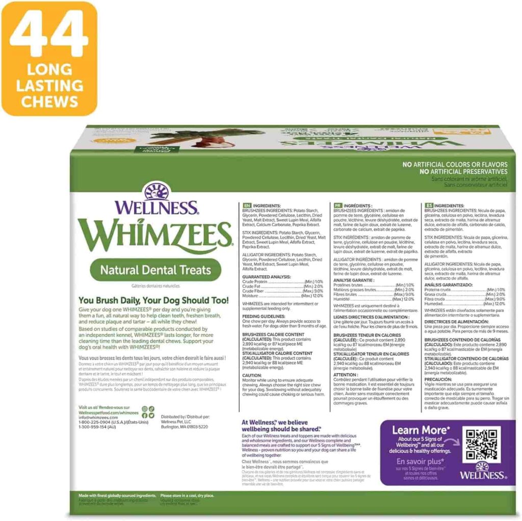 Whimzee Dental Chew 44 Count Whimzee Dental Chew 44 Count