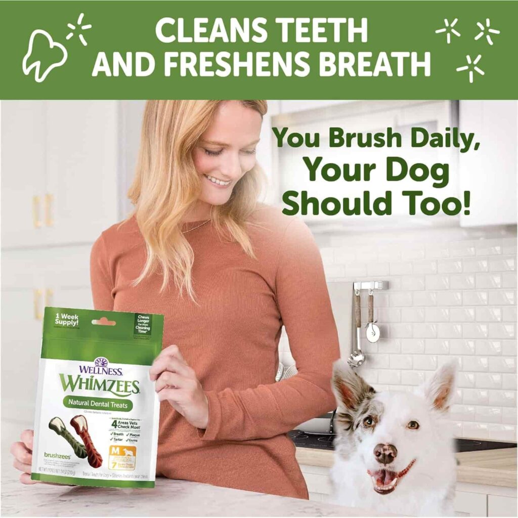 Whimzee Dental Chew 44 Count Freshening Breath Whimzee Dental Chew 44 Count Freshening Breath
