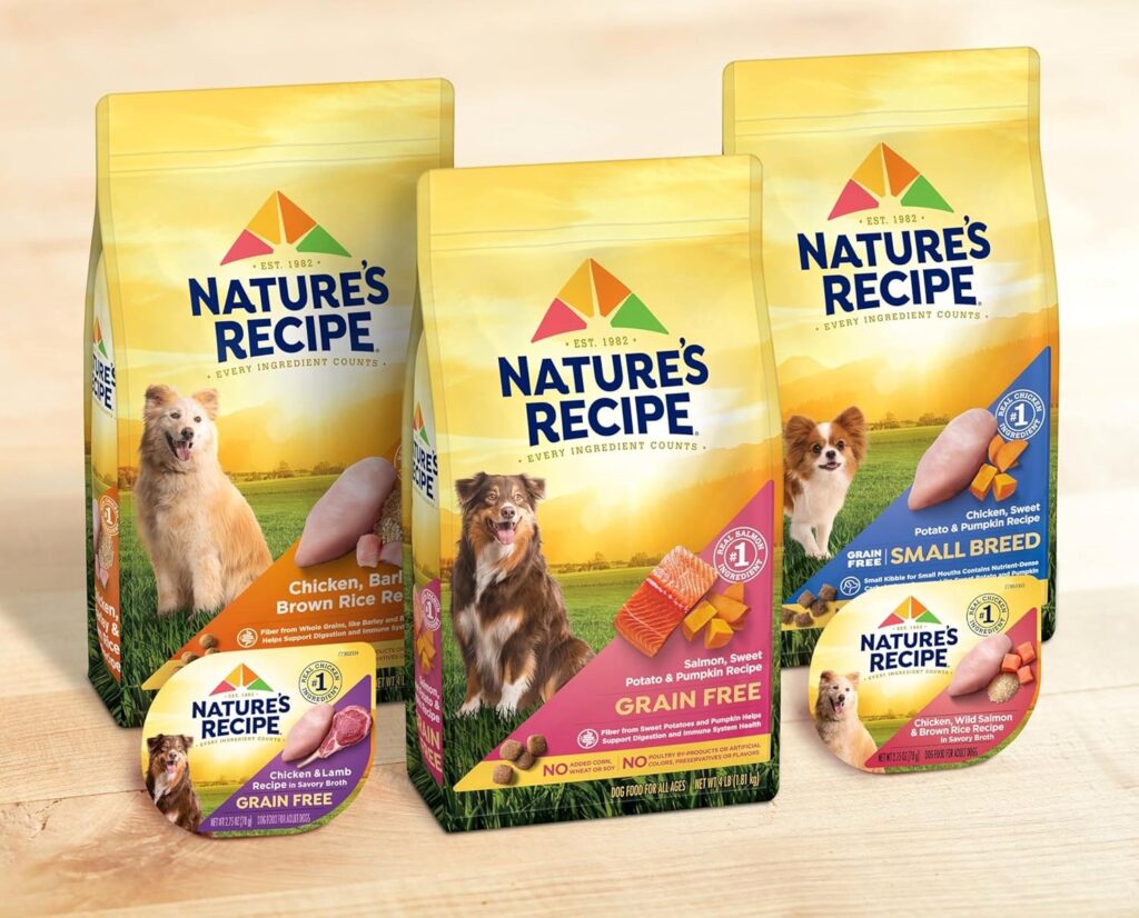 nature's Recipe dry dog food quality product range nature's Recipe dry dog food quality product range