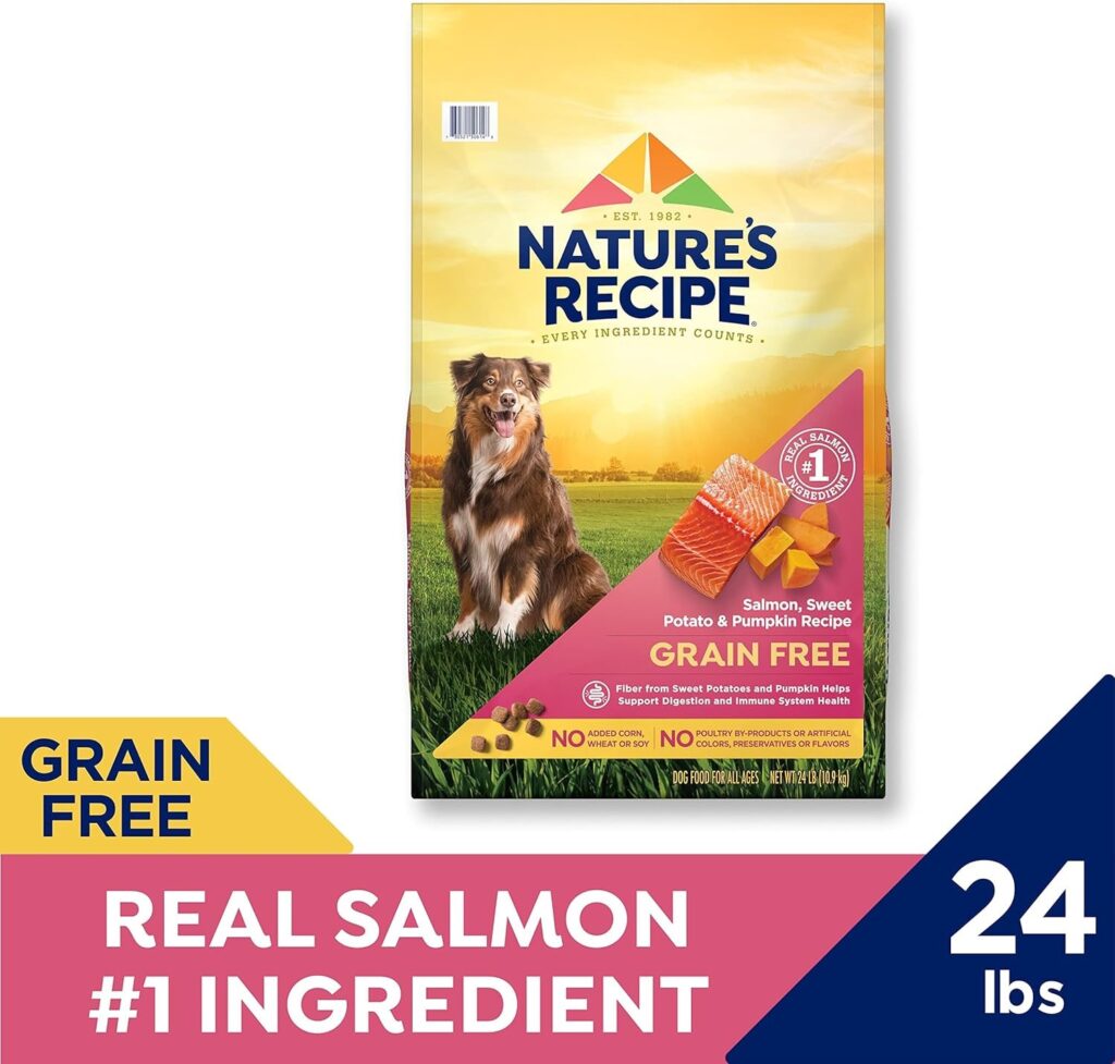 nature's Recipe dry dog food salmon benefits nature's Recipe dry dog food salmon benefits