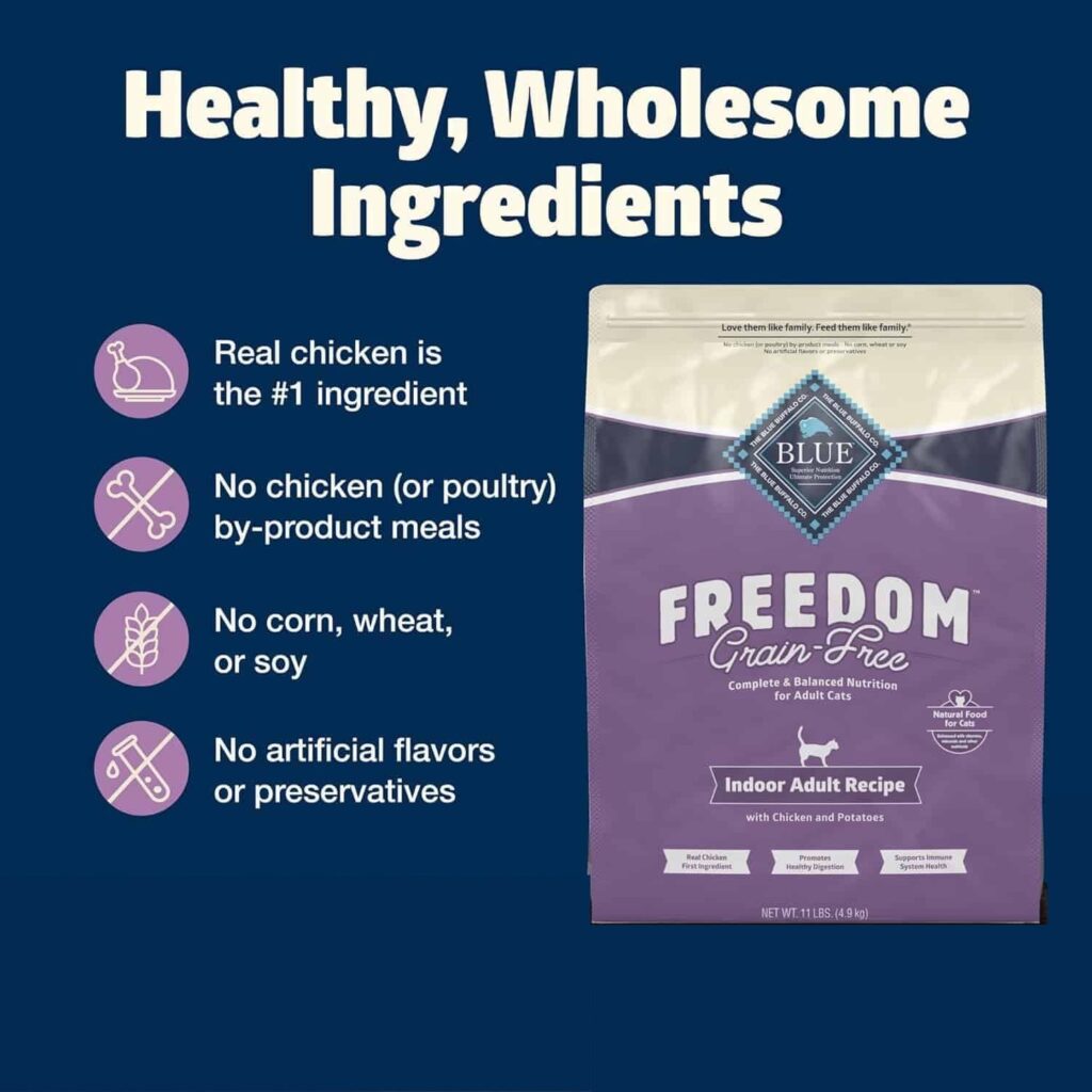 Blue Buffalo Freedom Grain Free Chicken, healthy ingredients Blue Buffalo Freedom Grain Free Chicken, healthy ingredients