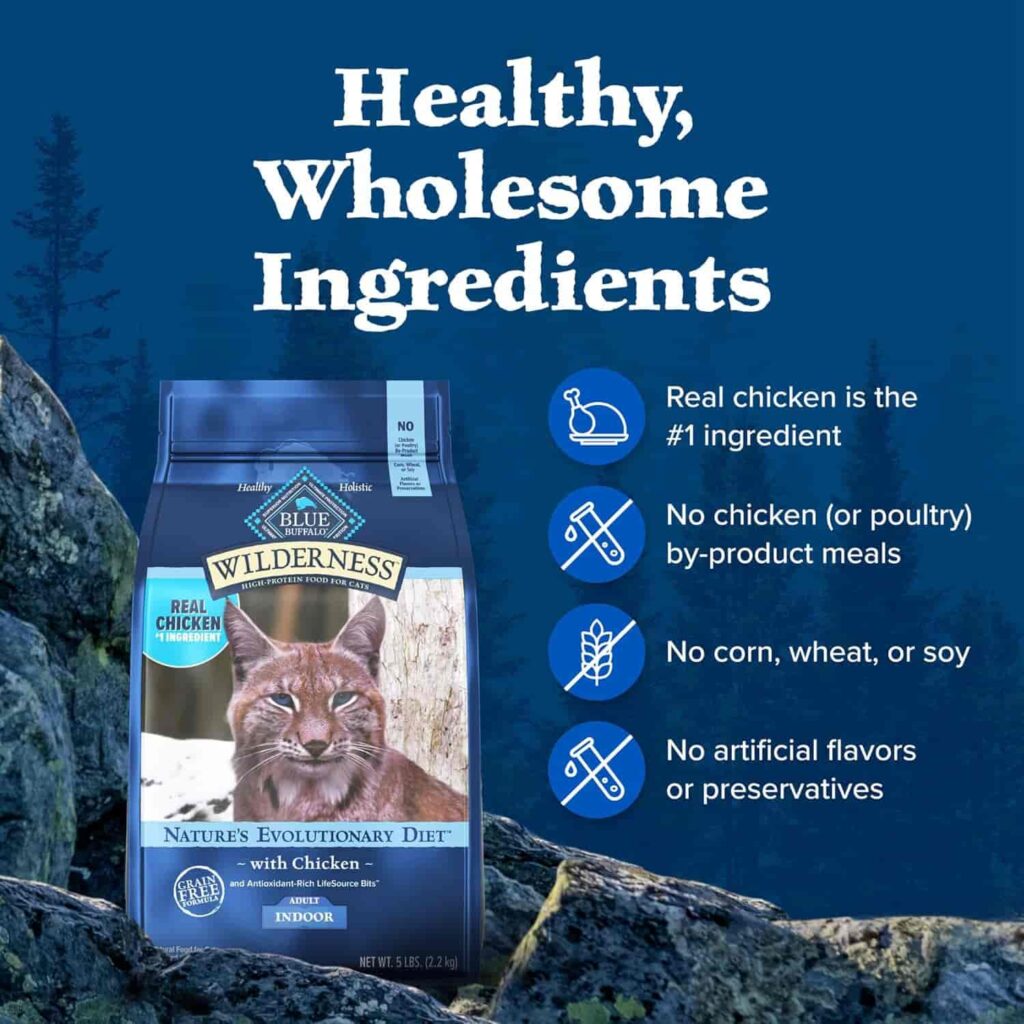 Blue Wilderness Dry Cat Food 11-lb health benefits Blue Wilderness Dry Cat Food 11-lb health benefits
