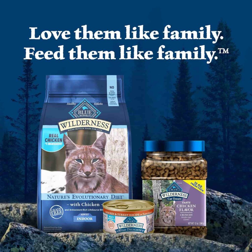 Blue Wilderness Dry Cat Food With Chicken Feline Feast! Blue Wilderness Dry Cat Food With Chicken Feline Feast!
