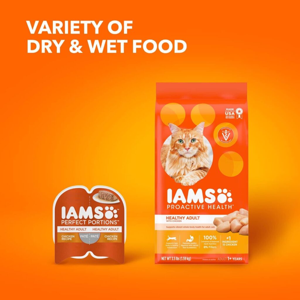 Iams Proactive Health Cat Food 22 Lbs Variety of dry & wet food