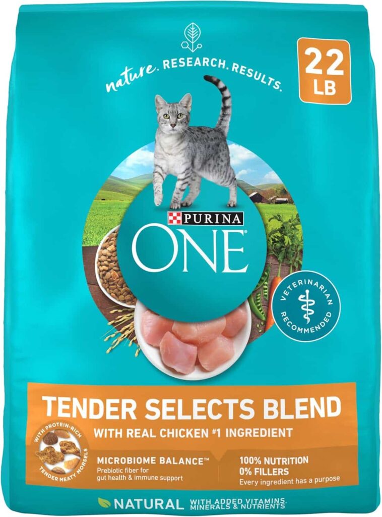 Purina One Tender Selects Chicken 22 Lb Best Cat Food!