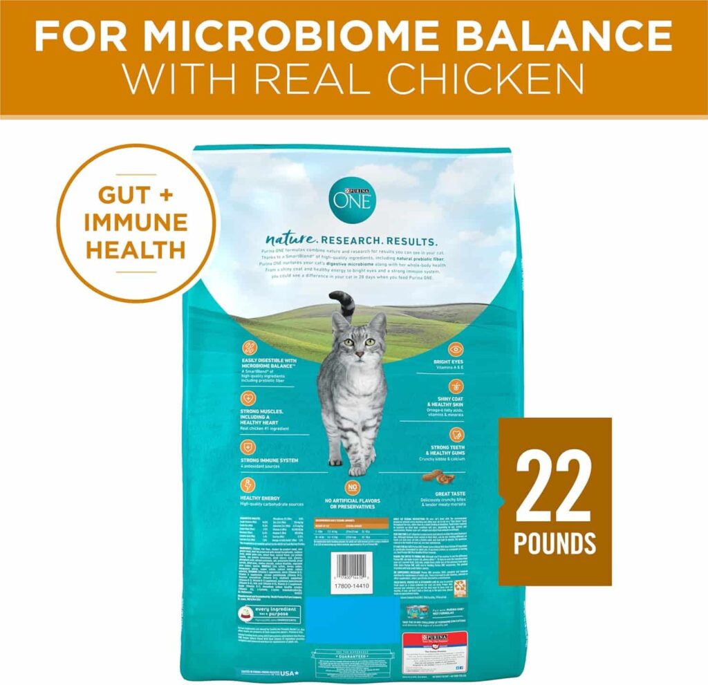 Purina One Tender Selects Chicken 22 Lb Packaging