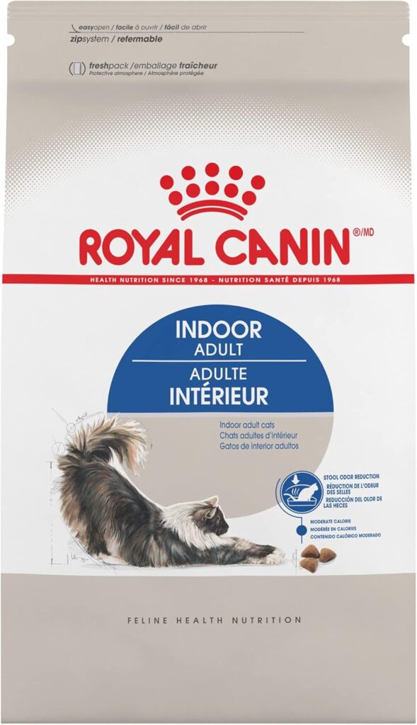 Royal Canin Indoor Adult Cat Food 7-Pound Best Feline Feast