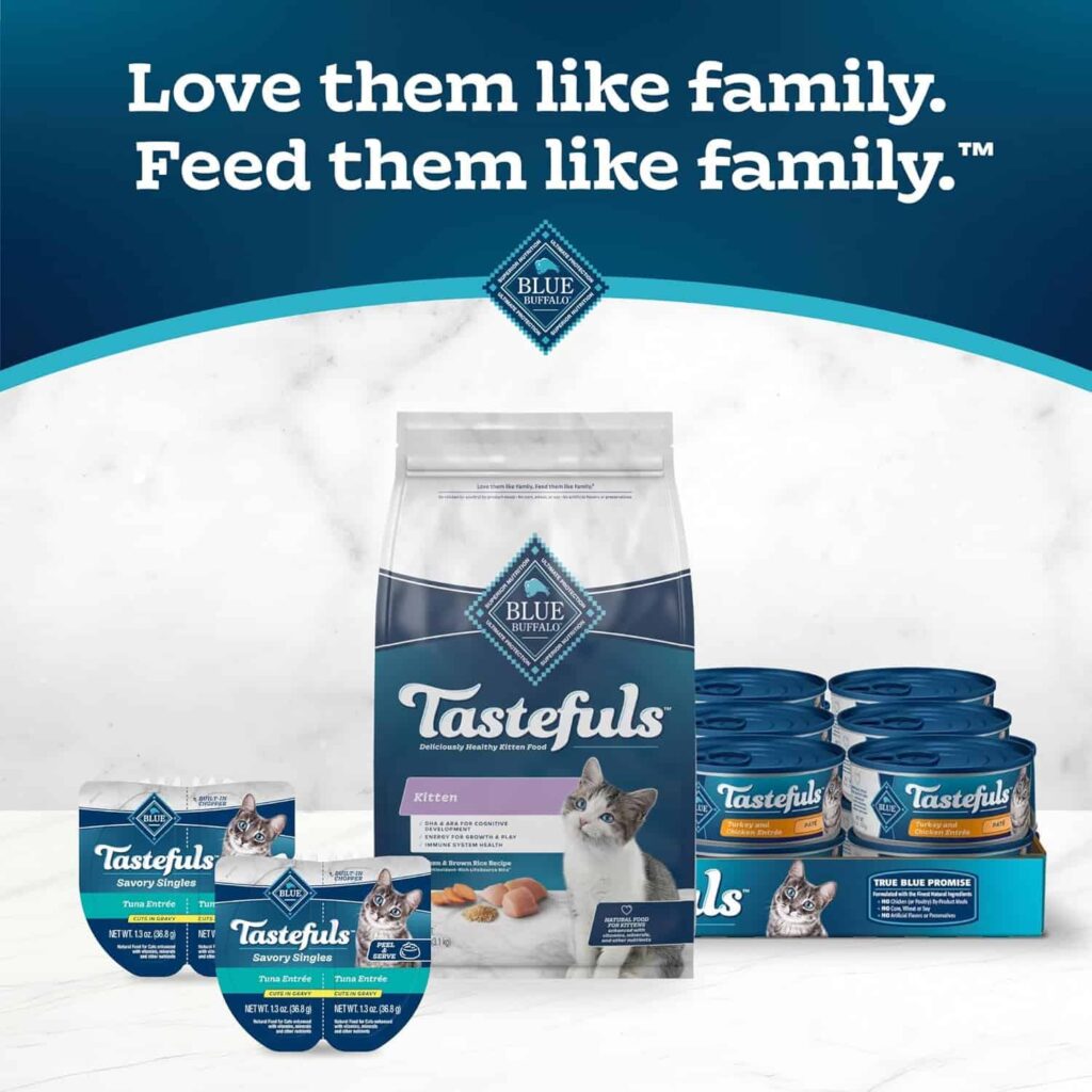 Tastefuls Kitten Food cat food Flavor options Tastefuls Kitten Food cat food Flavor options